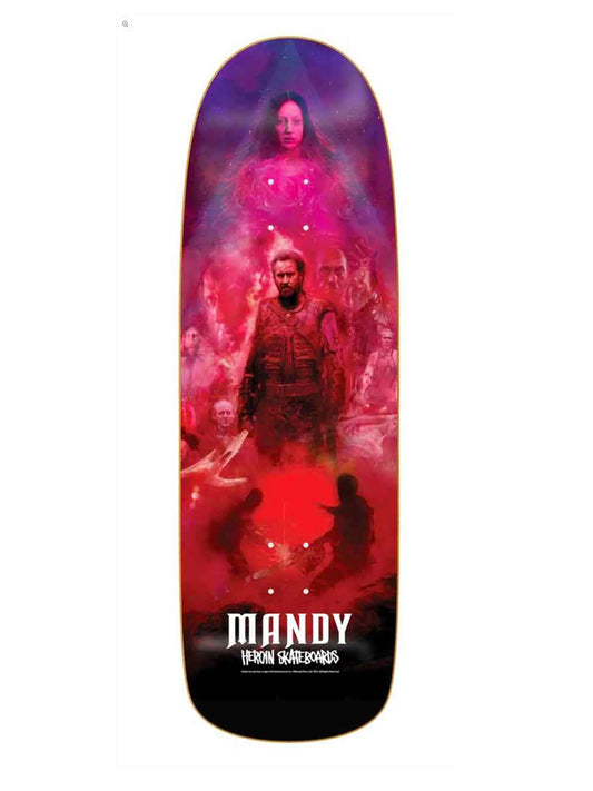 Mandy Poster- Heroin skateboards